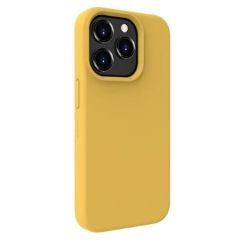 Evelatus iPhone 15 Pro Max Premium Soft Touch silikoninis dėklas Apple Gold