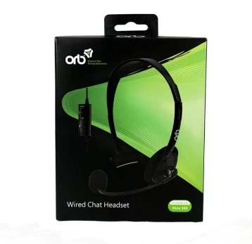 Ausinės ORB Wired Chat for Xbox 360
