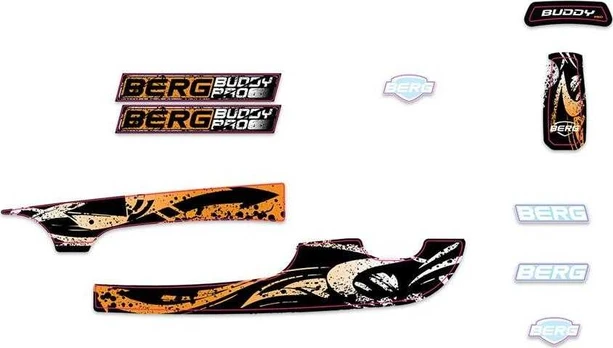 Berg Buddy 2.0 - Sticker set PRO