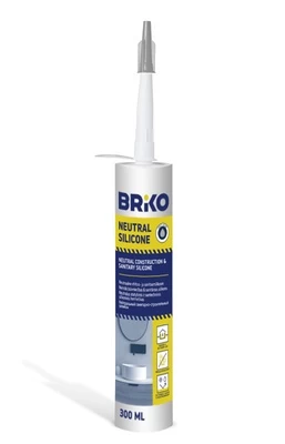Hermetikas Briko Neutral LM, 0.3 l, pilka