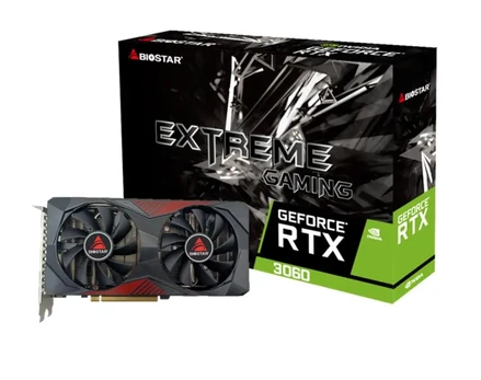 BIOSTAR RTX 3060 12GB vaizdo plokštė