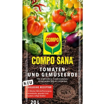 Substratas COMPO pomidorams ir daržovėms, 20 l