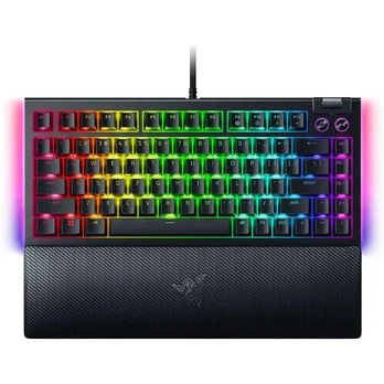 Klaviatūra Razer BlackWidow V4 75%, mechanical, US, black