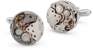 Troli Fashion cufflinks clock machine KS-218