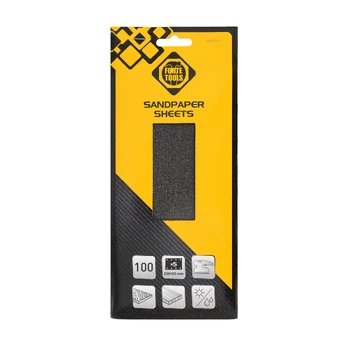 Šlifavimo lapas Forte Tools 100, 100, 23 cm x 9.3 cm, 5 vnt.