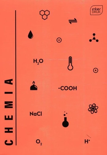 Interdruk Interprint Notebook A5/60K grid UV Chemistry (10 vnt.)