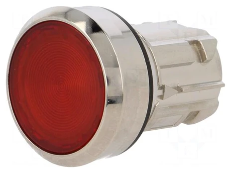 Switch: push-button | 22mm | Stabl.pos: 1 | red | IP67 | flat | 3SU1.5