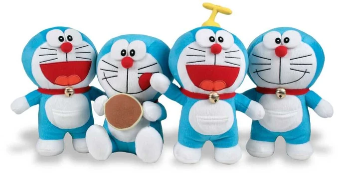 Play By Play Assorted Doraemon soft plush toy 20/22cm