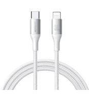 Baltas USB-C - Lightning 30W 100cm laidas "Joyroom S-A28"