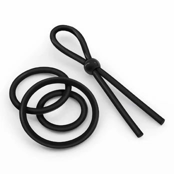 „Crushious Daltons“ silikoninis penis RING rinkinys
