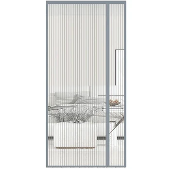 Phogary magnetinis tinklelis nuo uodų durims 80x200 cm, pilkas
