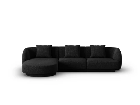 Left Corner Sofa, "Tulum", 4 Seats, 255x156x70 Made in Europe