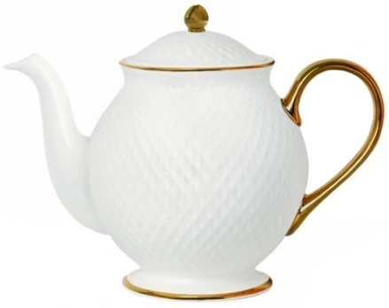 Arbatinukas Quality Ceramic, 1 l, balta sp.