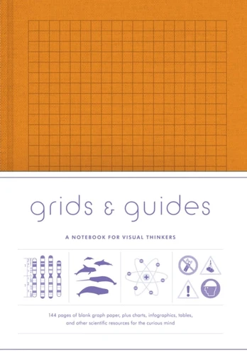 Grids & Guides Orange, A Notebook for Visual Thinkers