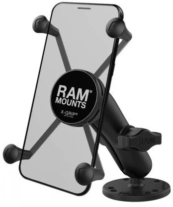 RAM MOUNTS X-GRIP LARGE PHONE MOUNT WITH DRILL-DOWN BASE