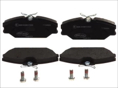 DELPHI LP1744 Brake pad set kaina