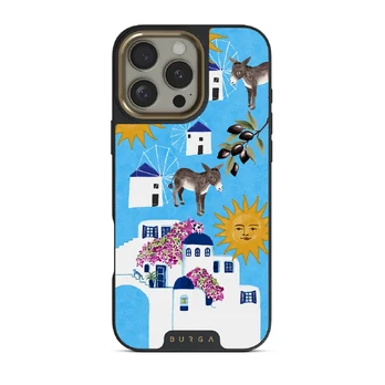 Kalimera - iPhone 16 Pro Case, Elite Dark (MagSafe) / Gold