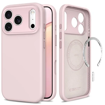 Rožinis dėklas Apple iPhone 17 Pro Max / 18 Pro Max telefonui "Tech-Protect Uniq Magsafe CC"