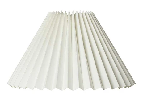 Nielsen_Light PLISSESKÆRM CAROLIN SIDE 21 CM HVID