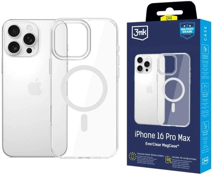 Dėklas 3MK EverClear MagCase do Apple iPhone 16 Pro Max