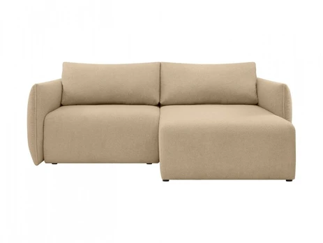 Kampinė sofa Basso, smėlio spalvos