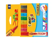 Flomasteriai Decoralo BIC , 8 vnt.