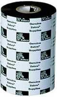 Zebra Resin Ribbon, 83mmx450m (3.27inx1476ft), 5095; High Performance, 25mm (1in) core, 6/box