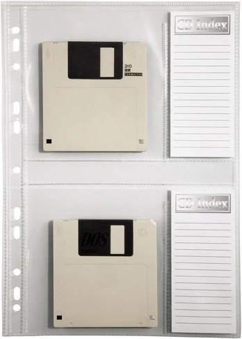 Automagnetola Hama, Cd-rom įmaučių segtuvas, Din A4, 10 vnt.
