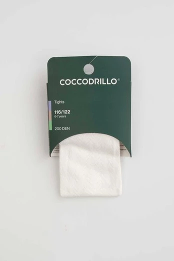 COCCODRILLO pėdkelnės TIGHT MICROFIBRE COLORFUL, kreminės, cm