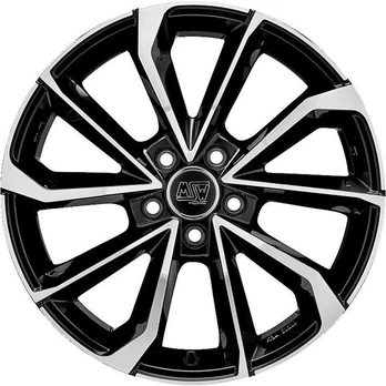 MSW 42 Gloss Black Full Polished R18 5x112.00 ET40 CB73.10 J8.0