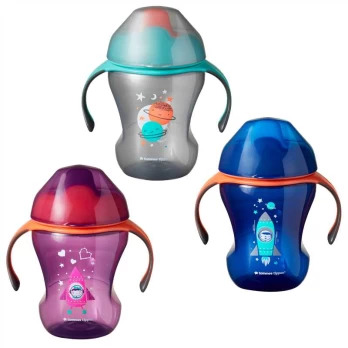 TOMMEE TIPPEE 230 ml 7+ mėn. TRAINING SIPPEE puodelis – gertuvė, violetinė