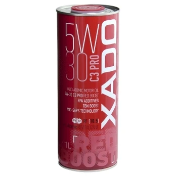 Variklių alyva XADO XA 5W30 RED BOOST 1L