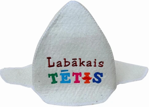 Pirties kepurė Tėtis, vilnonė, 25 x 4 cm