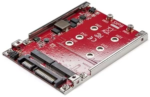 Panelė StarTech S322M225R, sidabro/juoda/raudona