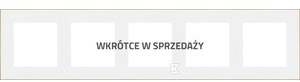 Kontakt Simon RĖMAS 5 RĖMŲ DUO Baltas BASIC GOLD SIMON