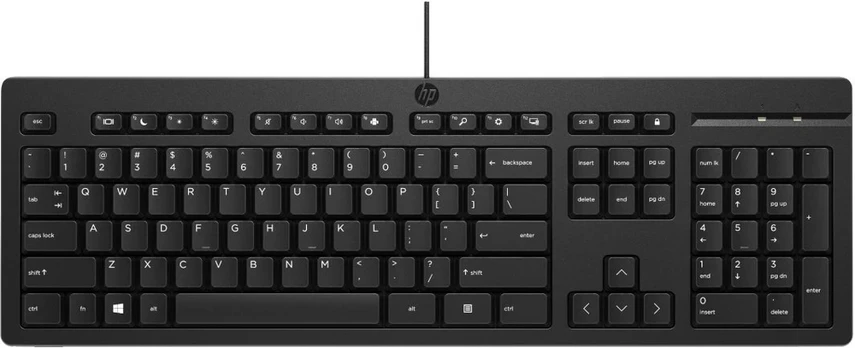 HP Full-size su laidu klaviatūra with USB Type-A connection