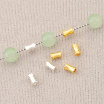 Karoliukai, Silvery 60pcs + Golden 60pcs
