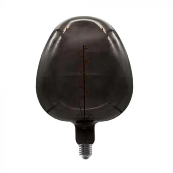 V-tac 4W LED filamentinė lemputė, E27, juoda