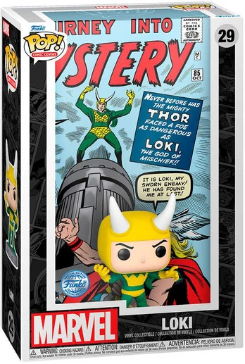 Funko POP figure Comic Cover Marvel Loki Exclusive
