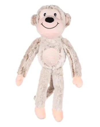 Pliušinis žaislas šunims Flamingo Munka Monkey, 23x12x40 cm