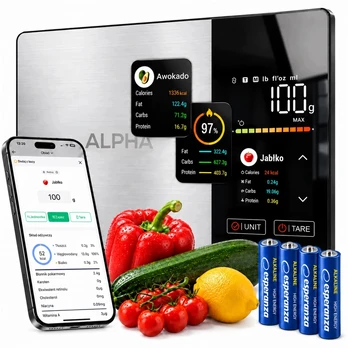 Virtuvinės svarstyklės ALPHA, iki 5kg