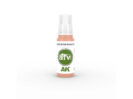 AK Interactive - British Desert Rožinė ZI – AFV 3rd generation Akriliniai dažai, 17ml, AK11382
