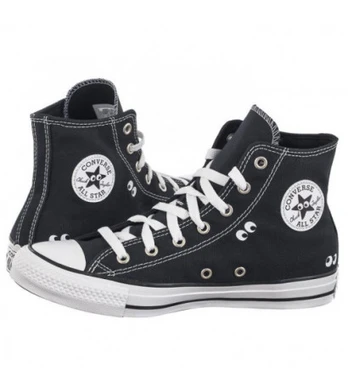 Converse CTAS Hi Black/White/Black A10386C (CO701-a) bateliai