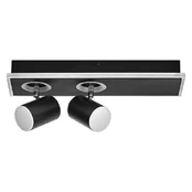 OSRAM LED lubų šviestuvas MARS CLICK-SELECT, 2 šviestuvai, juodas kaina