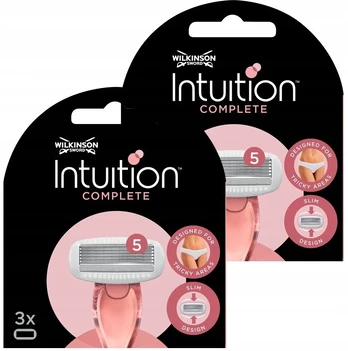 Wilkinson Sword Wilkinson Intuition Complete skustuvo galvutės 3 vnt. x2