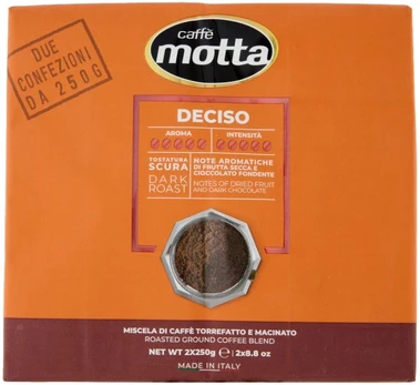 CaffeMotta Malta kava Caffe Motta Il Deciso MT10503, 2x250 g