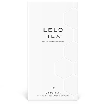 LELO - HEX Prezervatyvai 12 vnt.