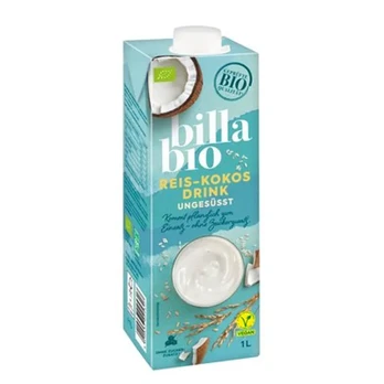 Ekologiškas kokosų ir ryžių gėrimas BILLA BIO, 1 l