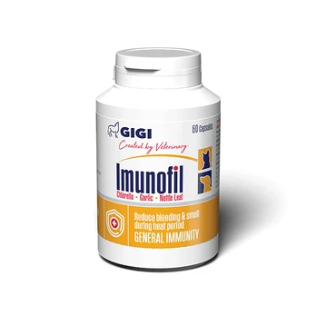 GIGI Imunofil pašaro papildas imunitetui tabletėmis, šunims ir katėms, N60