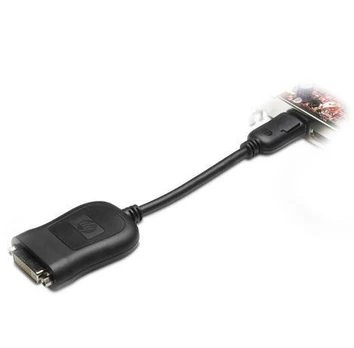 Hewlett Packard (HP) Adapteris AV HP DisplayPort (DP) to DVI-D Adap